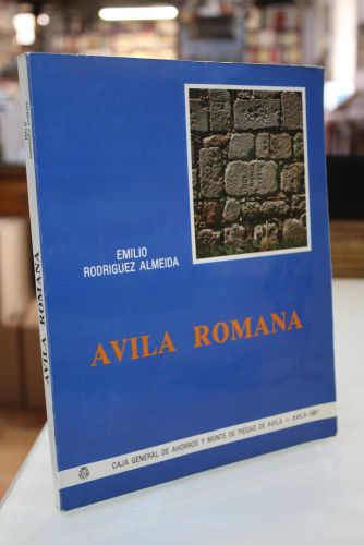 Portada del libro de Ávila Romana