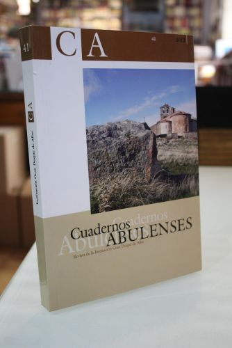 Portada del libro de Cuadernos Abulenses, 41. Revista de la Institución Gran Duque de Alba.