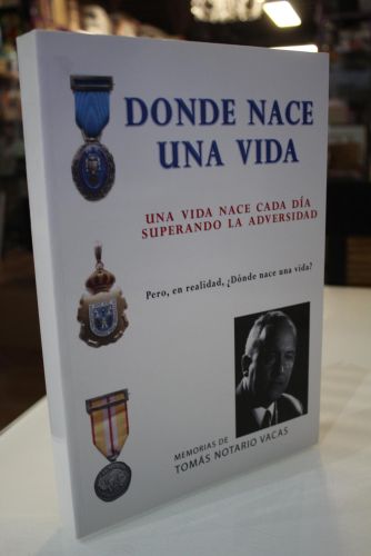 Portada del libro de Donde nace una vida. Una vida nace superando cada día la adversidad. Pero, en realidad, ¿Dónde nace...