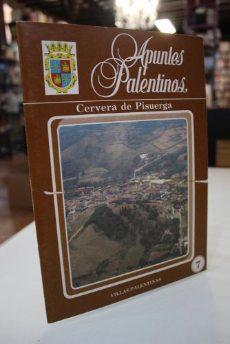 Portada del libro de Apuntes palentinos. Villas Palentinas. 7. Cervera de Pisuerga.