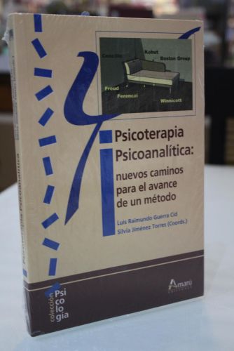 Portada del libro de Psicoterapia Psicoanalítica: nuevos caminos para el avance de un método.- Guerra; Jiménez.