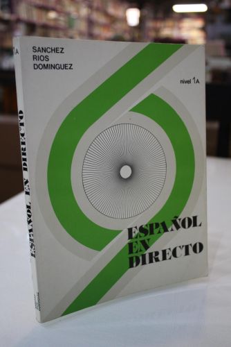 Portada del libro de Español en directo. Nivel 1-A.