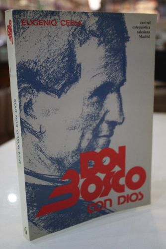Portada del libro de Don Bosco con Dios