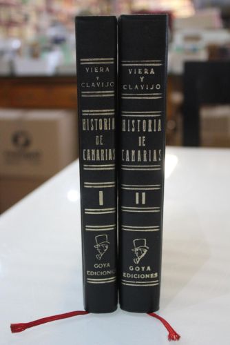 Portada del libro de Noticias de la Historia General de las Islas Canarias