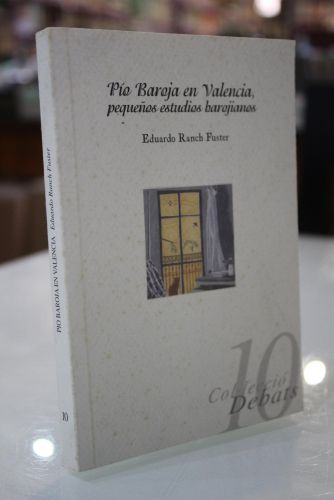 Portada del libro de Pío Baroja en Valencia
