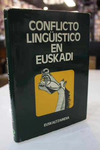 Portada del libro de Conflicto lingüístico en Euskadi