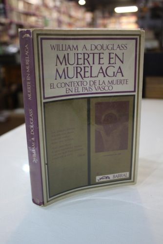 Portada del libro de Muerte en Murélaga. El contexto de la muerte en el País Vasco.