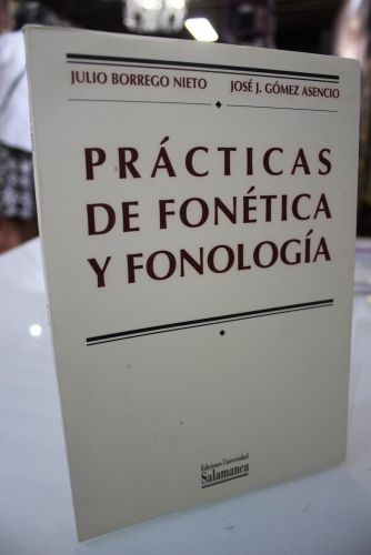 Portada del libro de Prácticas de fonética y fonología
