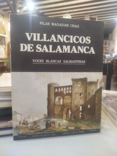 Portada del libro de Villancicos de Salamanca. Voces blancas salmantinas