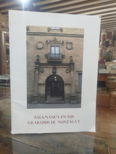 Portada del libro de Salamanca en los grabados de Montagut