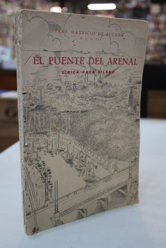 Portada del libro de El Puente del Arenal. Lírica para Bilbao.
