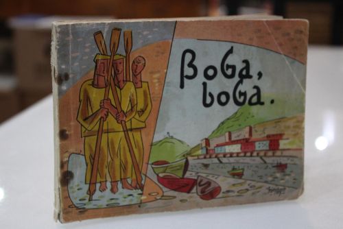 Portada del libro de Boga, boga. (Erri Abesti Xorta)