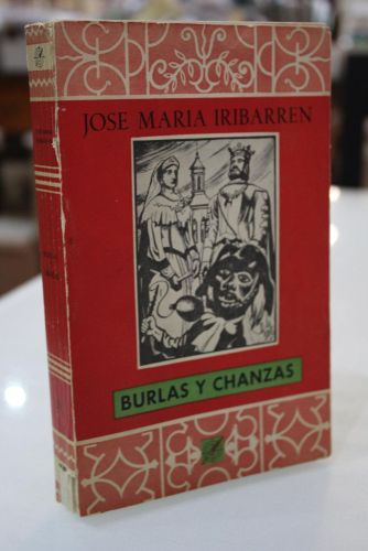 Portada del libro de Burlas y chanzas.