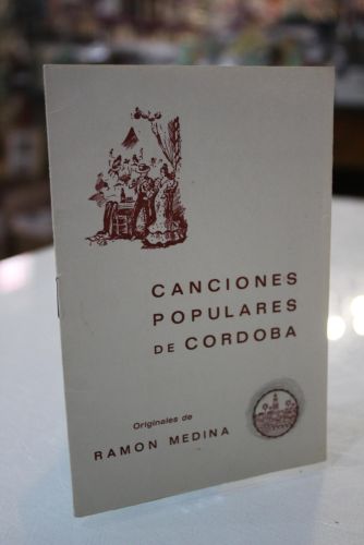Portada del libro de Canciones populares de Córdoba