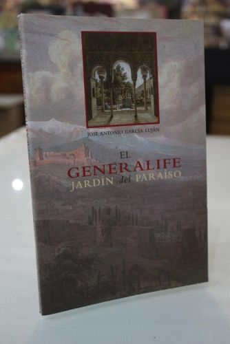 Portada del libro de El Generalife, jardín del paraíso.