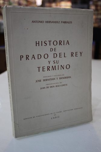 Portada del libro de Historia de Prado del Rey y su término.