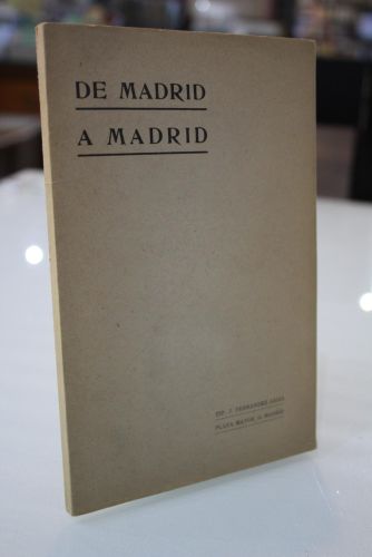 Portada del libro de De Madrid a Madrid. Viaje Auto-cinematográfico gozado durante quince días pasando por Collado-Villalba,...
