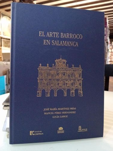 Portada del libro de El arte barroco en Salamanca