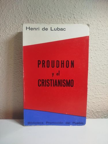 Portada del libro de Proudhon y el cristianismo
