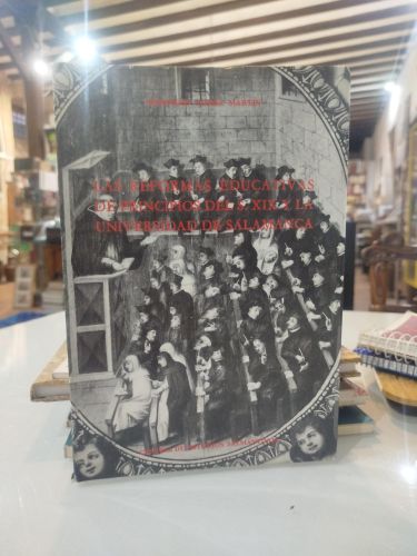 Portada del libro de La reformas educativas de principios del siglo XIX y la Universidad de Salamanca