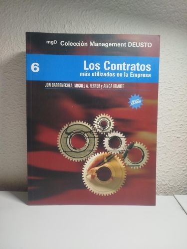 Portada del libro de Los contratos más utilizados de la empresa