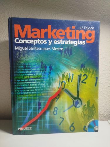 Portada del libro de Marketing. Conceptos y estrategias