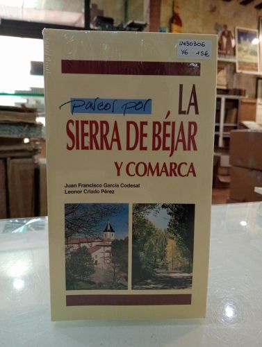Portada del libro de Paseos por la sierra de Béjar y comarca