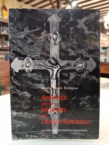 Portada del libro de Apuntes de la diócesis de Ciudad Rodrigo
