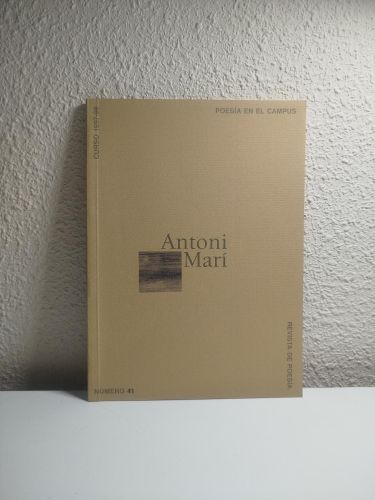 Portada del libro de Poesía en el Campus. Revista de Poesía, Nº41