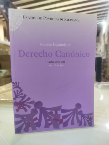 Portada del libro de Revista Española de Derecho Canónico. Vol. 77 Nº188