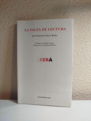 Portada del libro de La falta de lectura