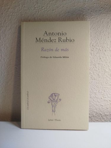 Portada del libro de Razón de más