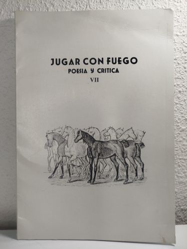 Portada del libro de Jugar con fuego. Poesía y crítica, VII