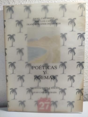 Portada del libro de Poéticas y poemas