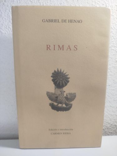 Portada del libro de Rimas
