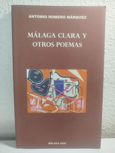 Portada del libro de Málaga clara y otros poemas