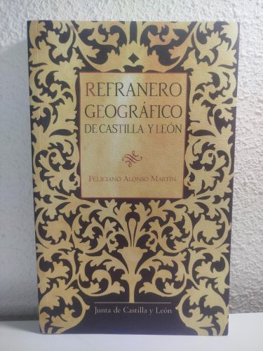 Portada del libro de Refranero geográfico de Castilla y León