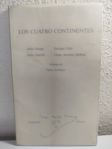 Portada del libro de Los cuatro continentes