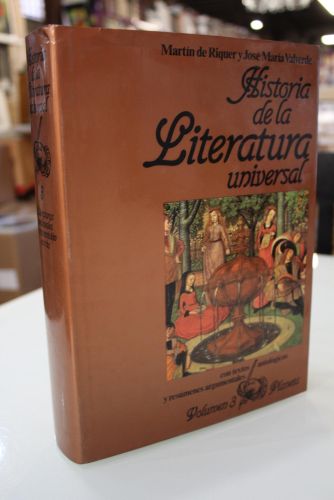 Portada del libro de Historia de la Literatura Universal, 3.- Literaturas medievales de transmisión escrita