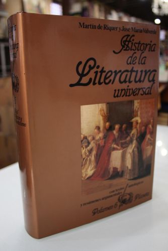 Portada del libro de Historia de la Literatura Universal, 6.- Edad de la Razón y Prerromanticismo