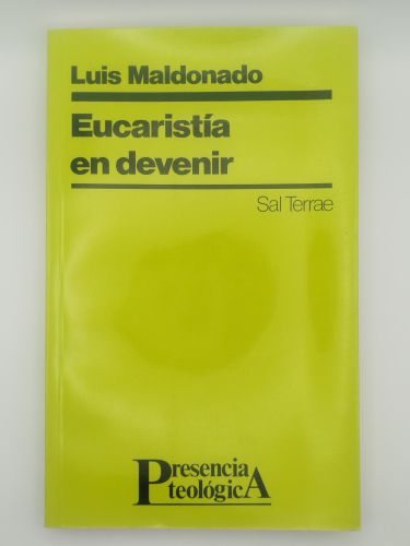 Portada del libro de Eucaristía en devenir