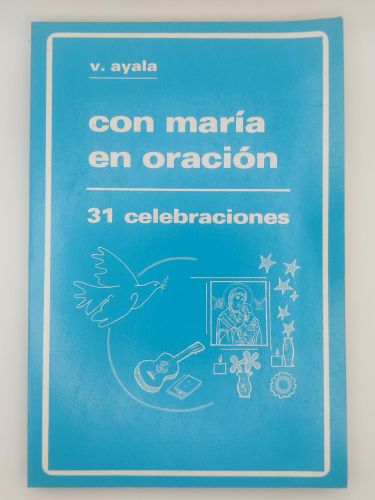 Portada del libro de Con María en oración. 31 celebraciones