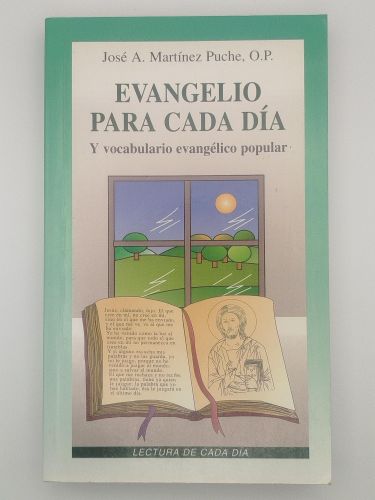 Portada del libro de Evangelio para cada día y vocabulario evangélico popular
