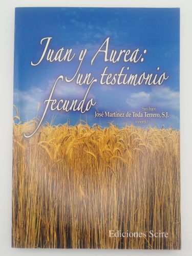 Portada del libro de Juan y Áurea: un testimonio fecundo