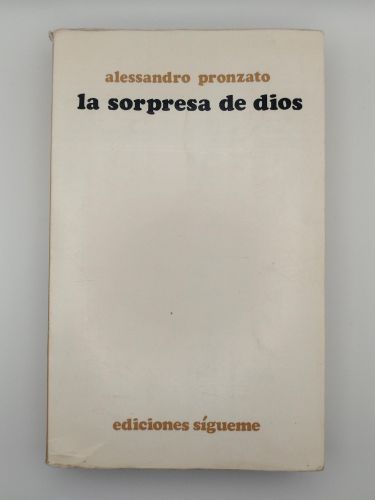Portada del libro de La sorpresa de Dios