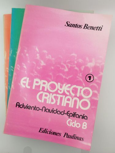 Portada del libro de El proyecto cristiano. Tres tomos