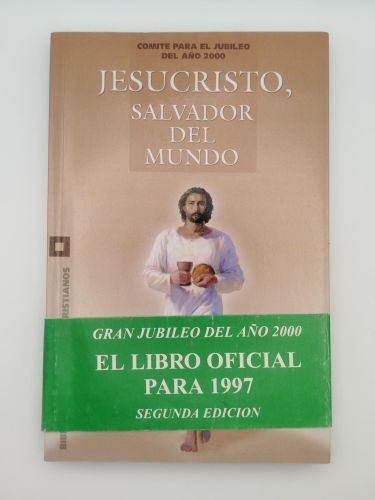 Portada del libro de Jesucristo, salvador del mundo
