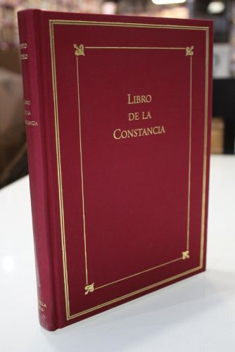 Portada del libro de Libro de la Constancia.- Edición facsímil.