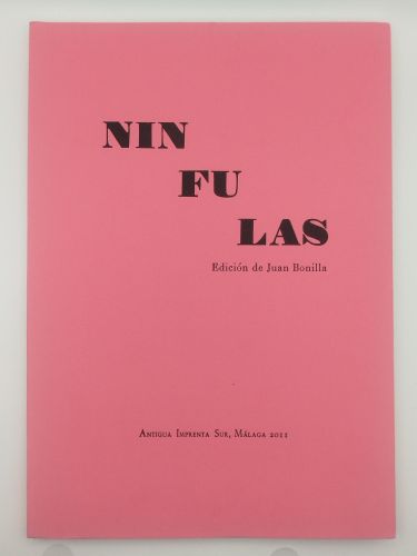 Portada del libro de Nínfulas. Edición de Juan Bonilla