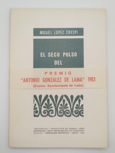 Portada del libro de El seco pulso del tambor